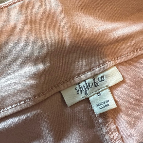 Light peach ankle pants - Picture 6 of 6